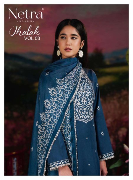 Jhalak Vol 3 By Netra Pure Cotton Digital Printed Salwar Suits